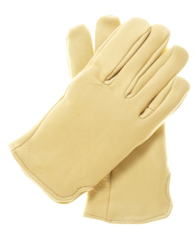 (image for) Deerskin Slip-On Gloves with Nordic Fleece Lining